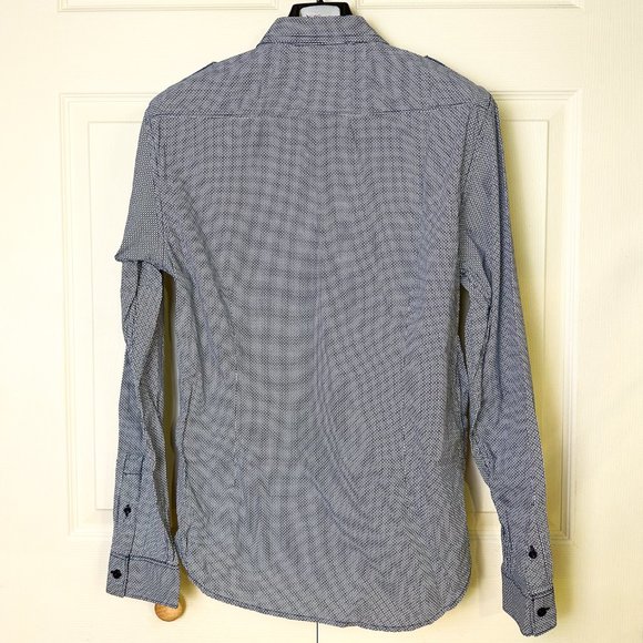 Guess- Cotton Mens Casual button down shirt - Picture 3 of 7